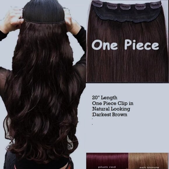 Special BUNDLE HAIR EXTENSIONS, PONYTAILS, SCRUNCHIE, CLIP-IN PIECES NEW ITEMS - Picture 10 of 13
